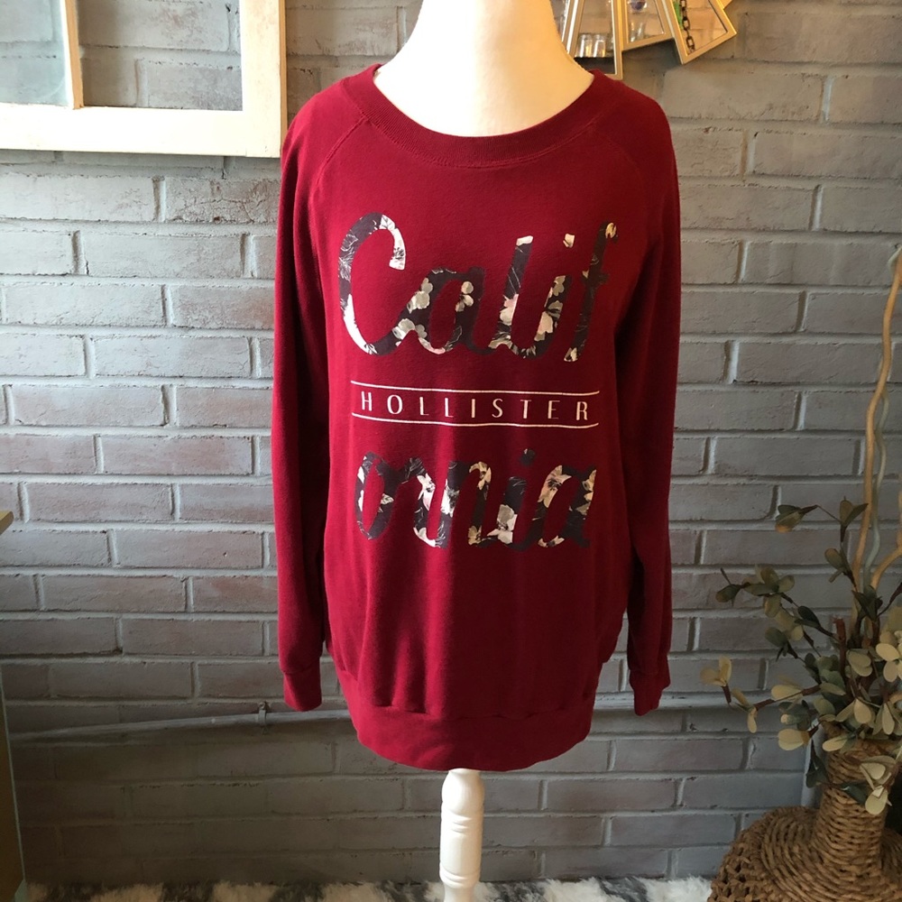 Hollister Woman’s Sweat Shirt Size Medium
